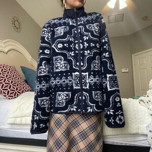 Lucky Brand Fleece Zip-Up